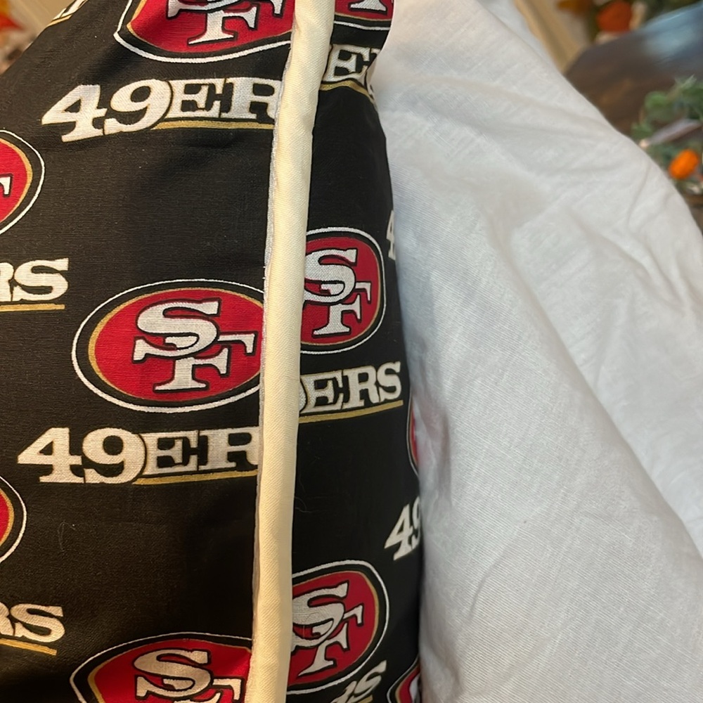 San Francisco 49ers pillow - Picture 2 of 3